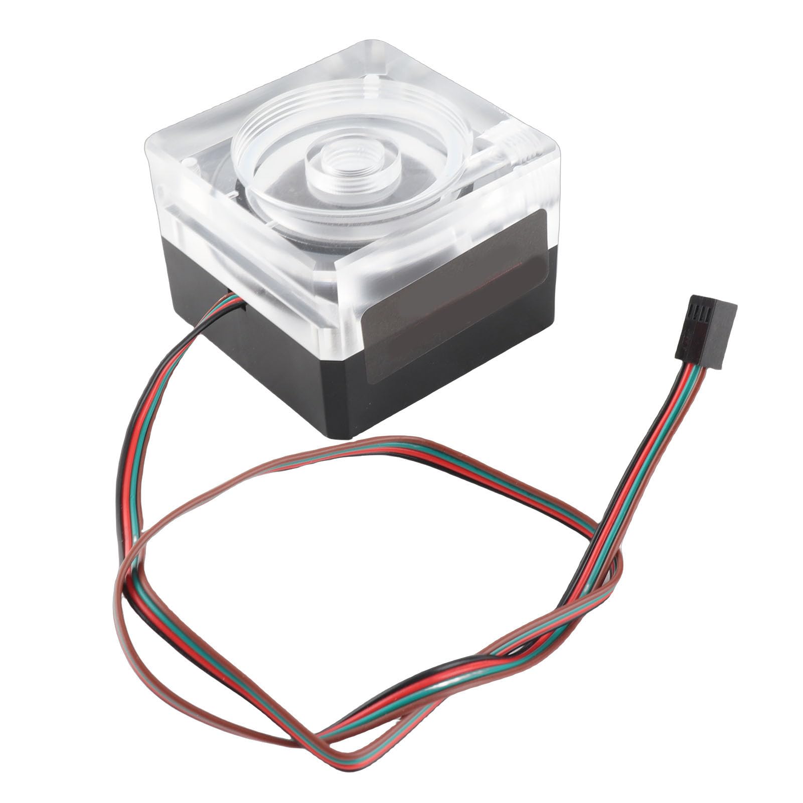 Pompa di Raffreddamento Ad Acqua Resistente PMMA PWM Controllo della velocità per Appassionati di PC Compatibile con Sistemi a 12V