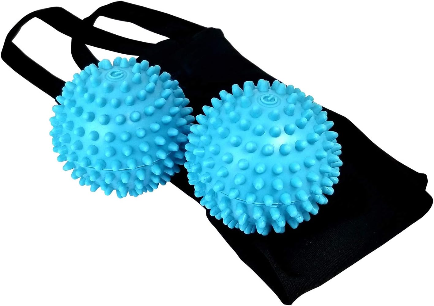 Hyper Impact 3 Speed Vibrating Massage Therapy Spheres with Expandable Strap