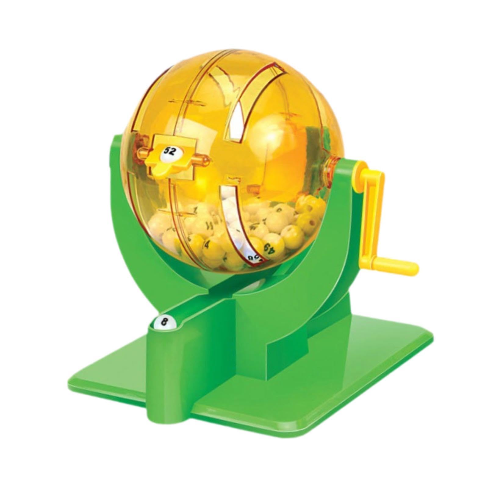 Meadawgs® Mini Lottery Balls Machine 90 Balls Lucky Number Picking Machine  for Bedroom|Baby | Toys for Baby |1 Lottery Machine with 1-90 Numbered  Balls : Amazon.in: Home & Kitchen