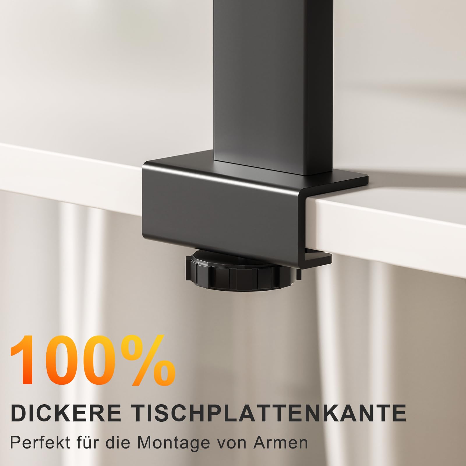 WALKINGDESK Höhenverstellbarer Schreibtisch 120 x 60 cm, Weiß | Elektrischer Stehschreibtisch mit Einteiliger Tischplatte, 4 Speicherpositionen, Computertisch 2 Haken für Homeoffice