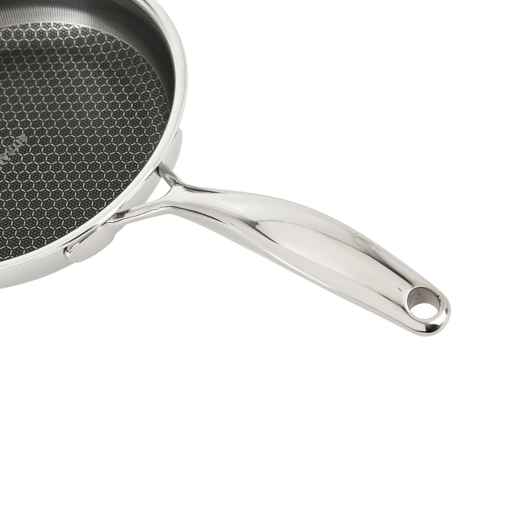 Sitram 715063 Pfanne aus Edelstahl Triply Ø 20 cm – Antihaftbeschichtung und kratzfest, ohne PFOA – für alle Herdarten einschließlich Induktion