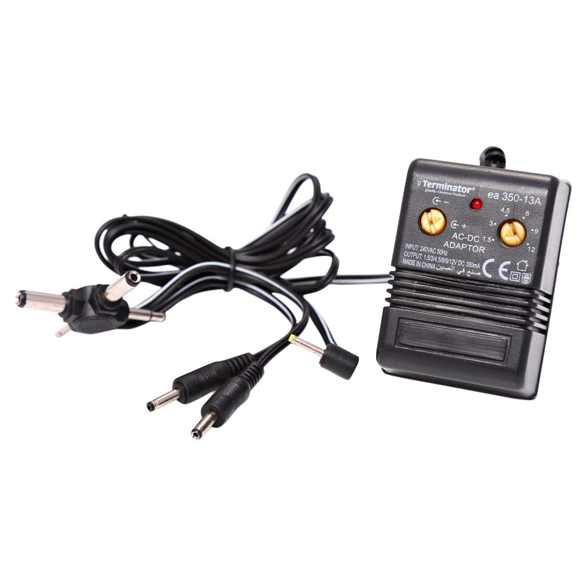 Terminator Deluxe Universal AC/DC Adapter 350 mA