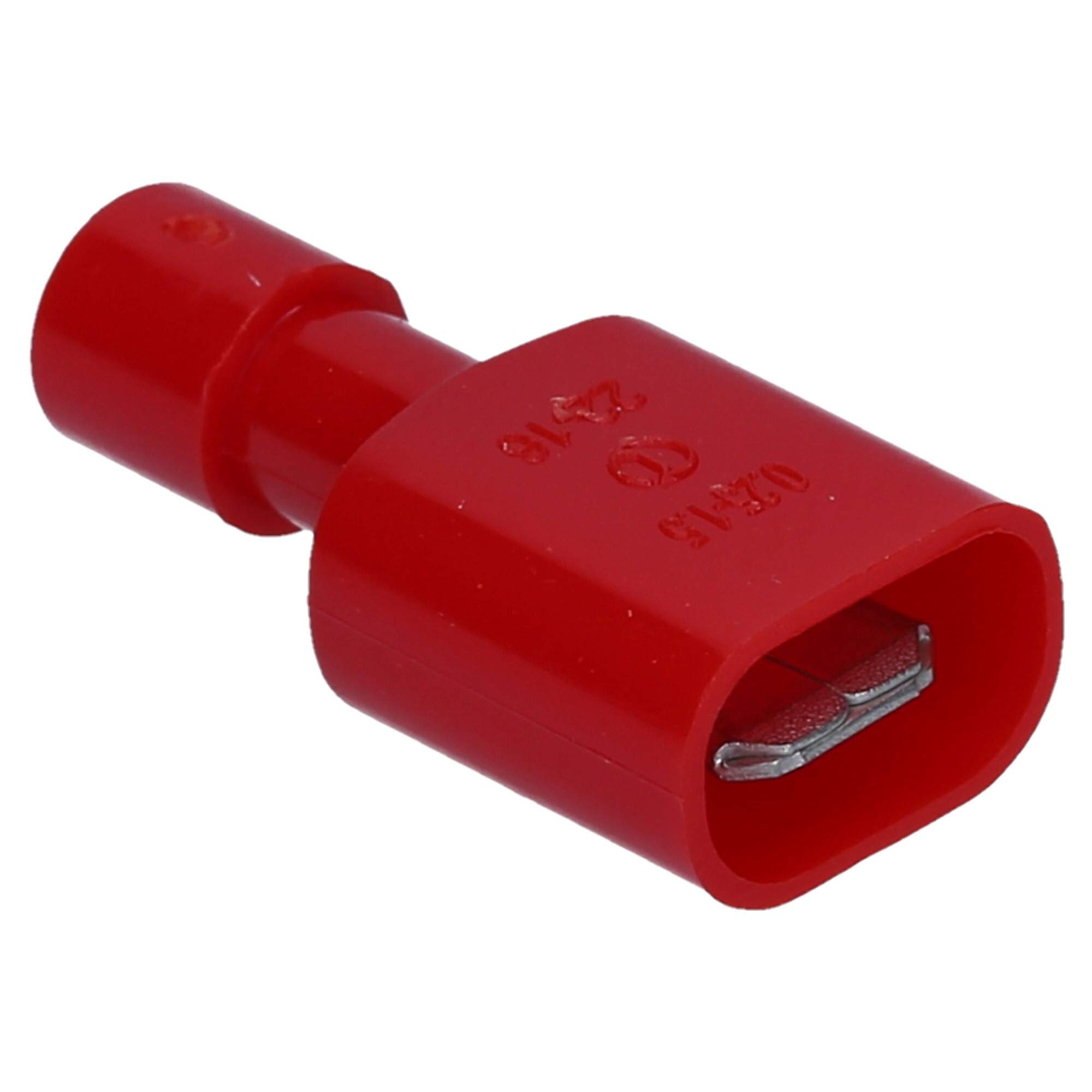 cembre RF de plano m608p 6,3 x 0,8 Rojo Aislado I 100 unidades)