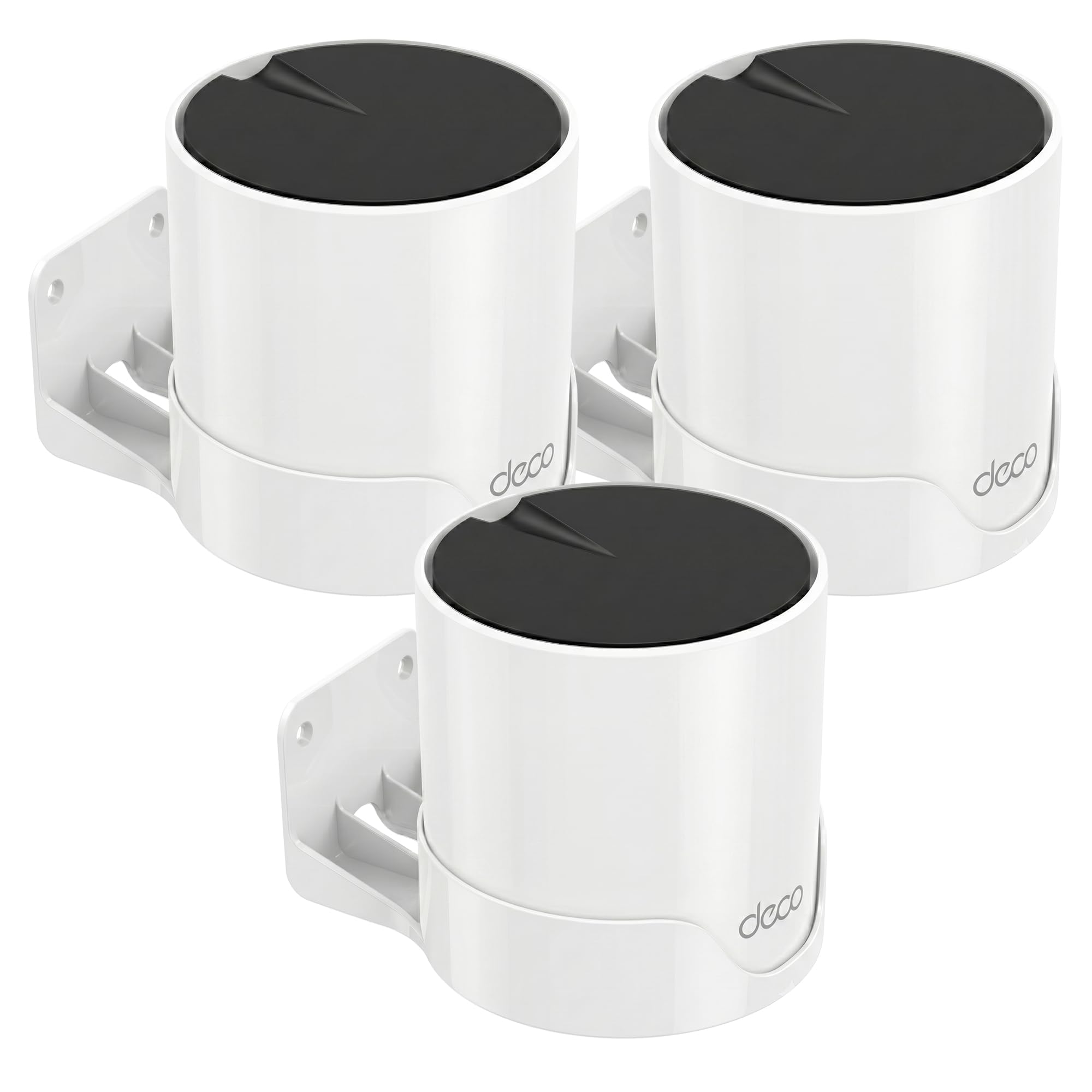 Wall Mount Holder for Tp-Link Deco x55 AX3000 WiFi 6 Mesh System, Wall Mount Stand Bracke…