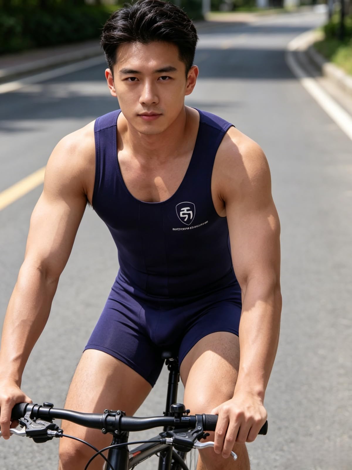 Body de una pieza de algodón modal para hombre, ropa interior atlética, ropa interior deportiva, ropa interior