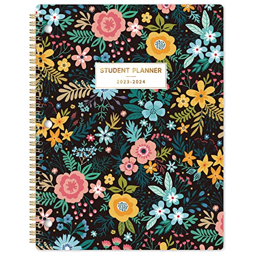 Student Planner 2023-2024 - July 2023- June 2024, School Planner with Stickers, 9