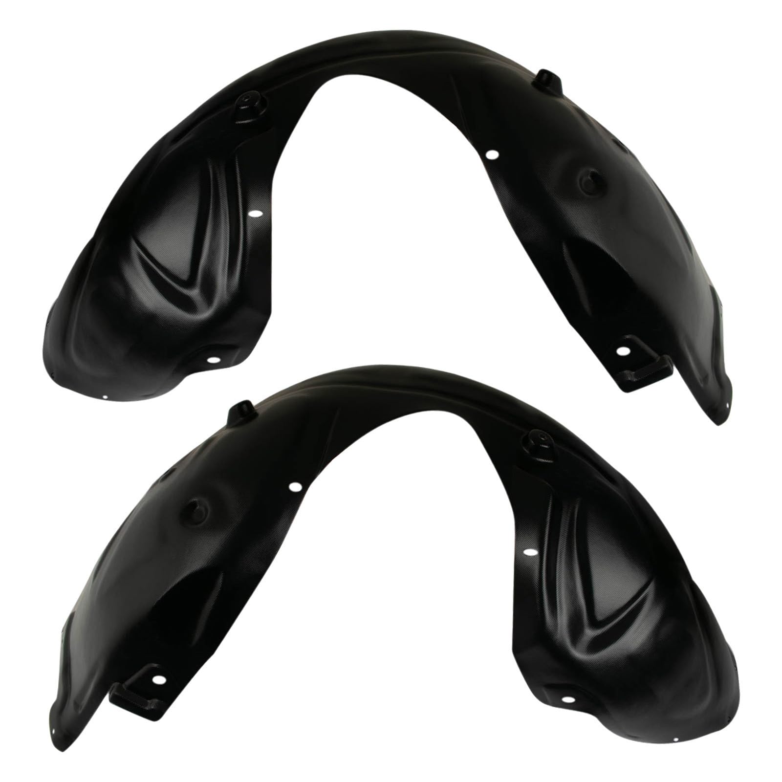 TRQ Front Inner Fender Liner Set | For 2011-2014 Chrysler 300 CH1248155 CH1249155