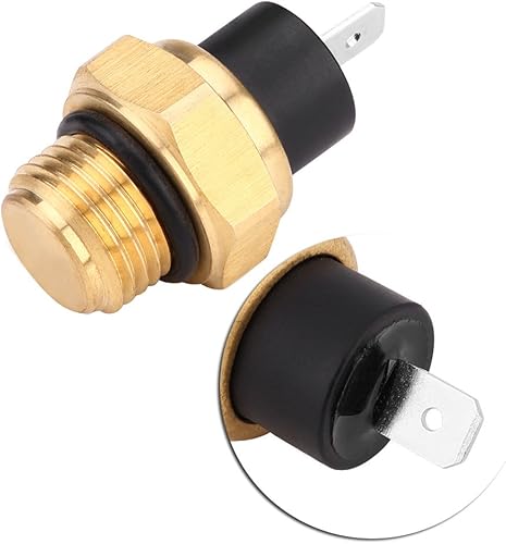 Miniatura 6 de Interruptor del ventilador del refrigerante del radiador, interruptor de temperatura del termostato del ventilador compatible con Honda VFR700F