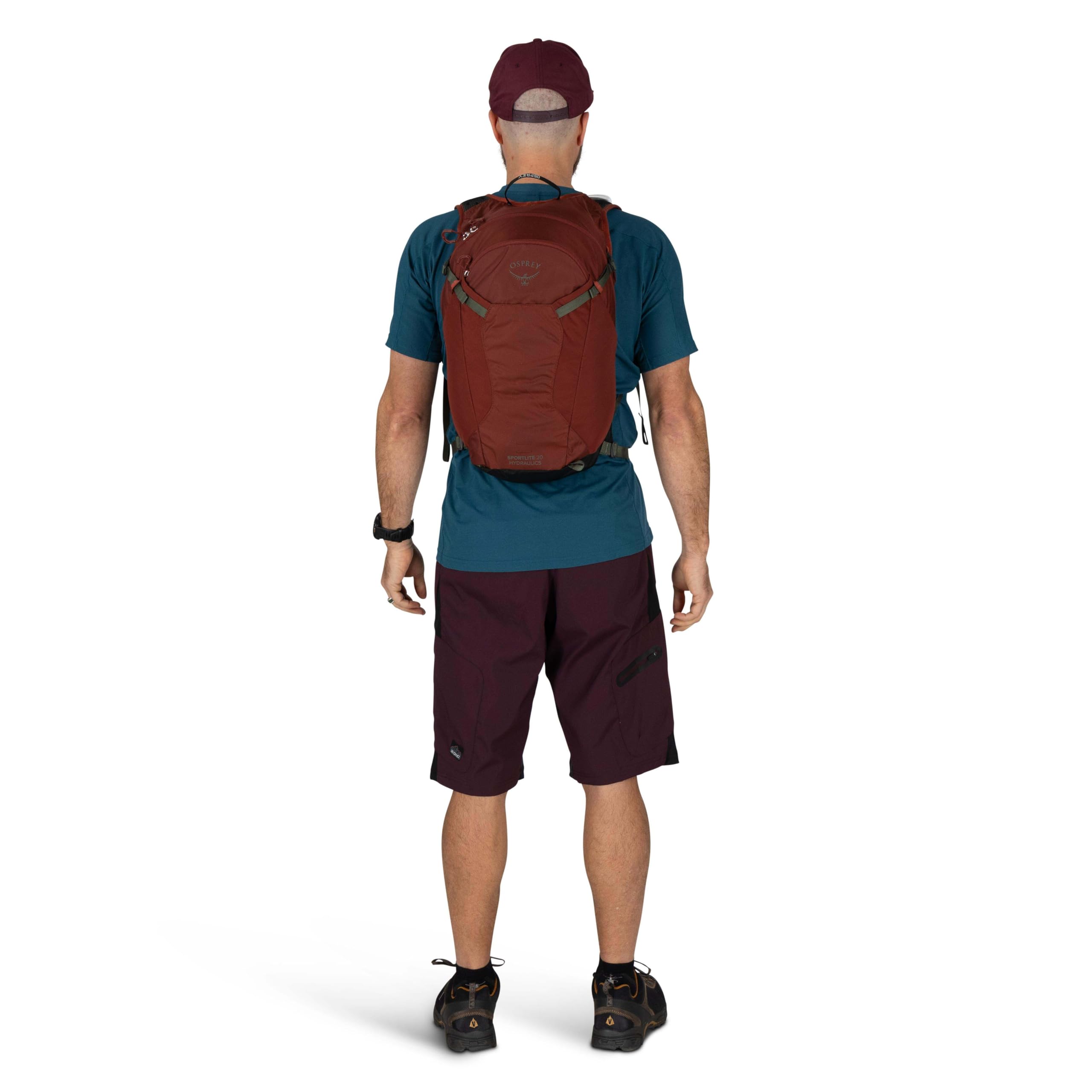 Osprey Sportlite plecak turystyczny unisex 20 l, ze zbiornikiem hydraulicznym, zielony liść sosny