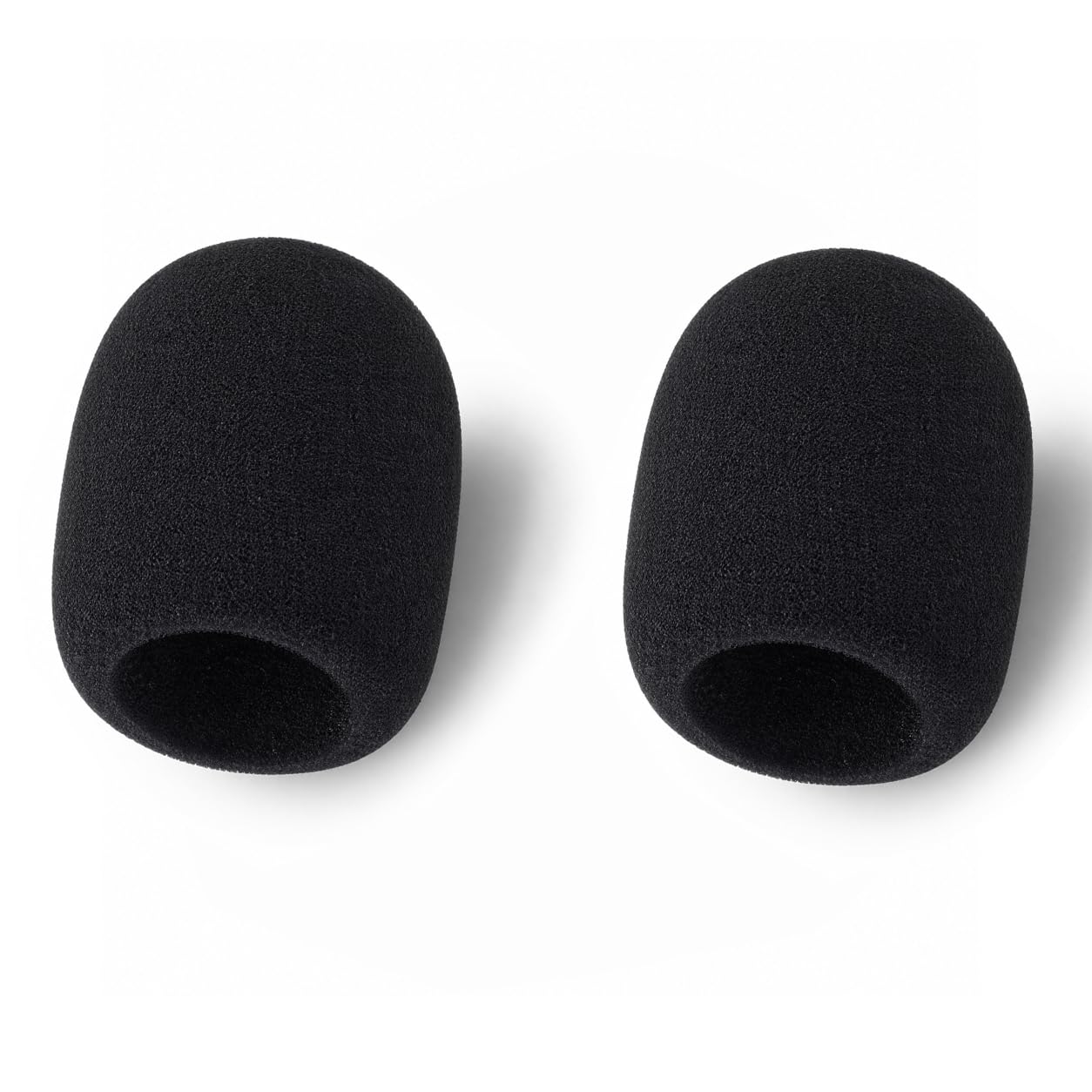 Microphone Windscreen Foam Covers|Black Foam|Foam Covers for Recording condenser|conference |interview mic|news|Inported Microphone Foam (Pack of 2)-image-35