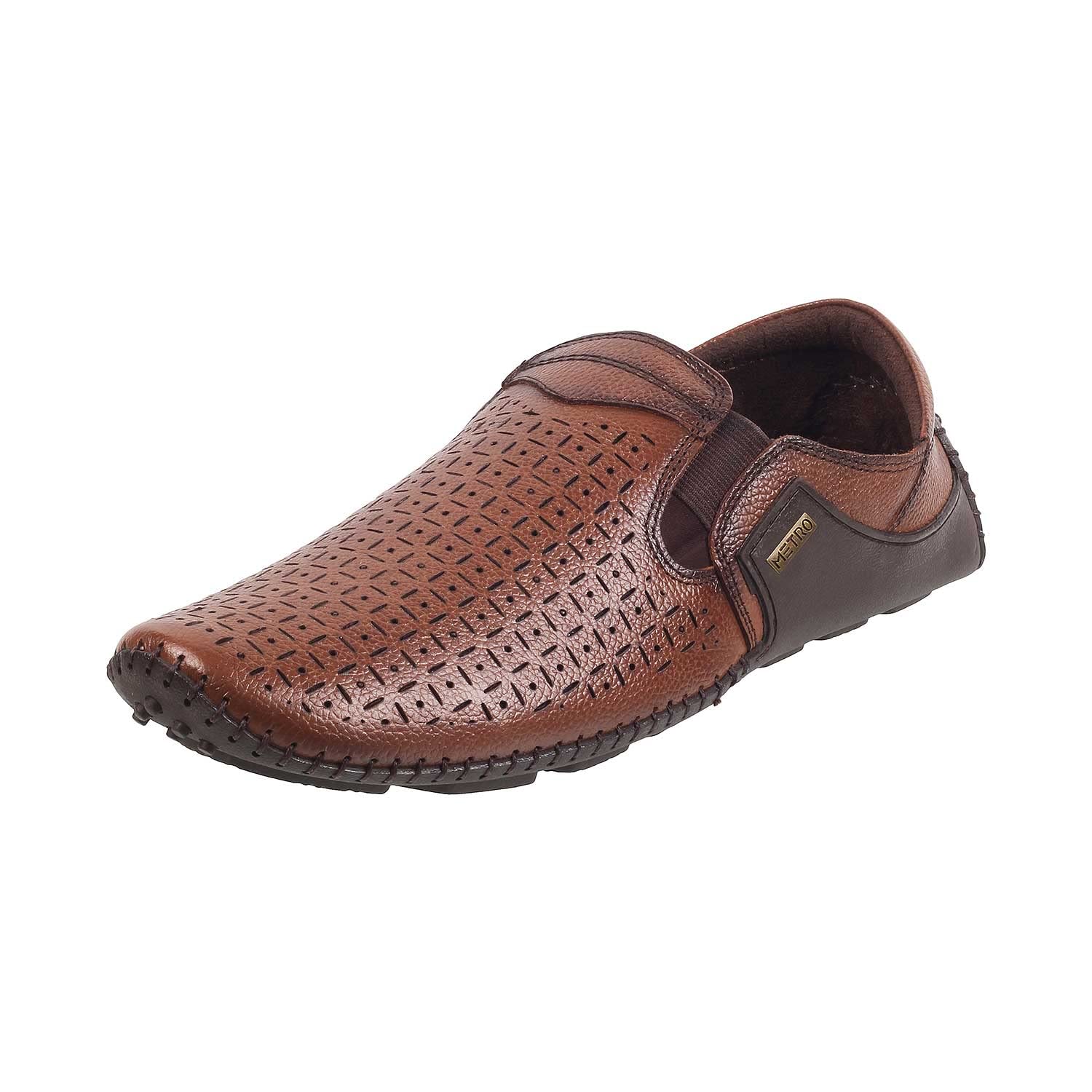 metro Men's Stitch Detail Comfort Stylish Casual Moccasin-picture-11