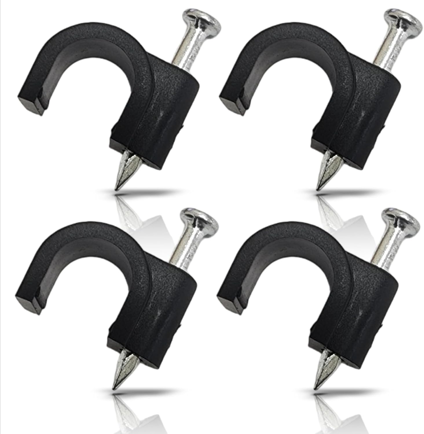 100Pack USA Made Drip Irrigation 1/4" Tubing Mounting