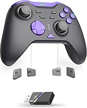 PXN P5 8K Mando Inalámbrico Gaming – 2.4G, Chip 8K, 2000Hz, Joysticks Capacitivos, Gatillos Hall, Turbo y Macros – Mando para PC/Switch/Steam Deck/Android/iOS