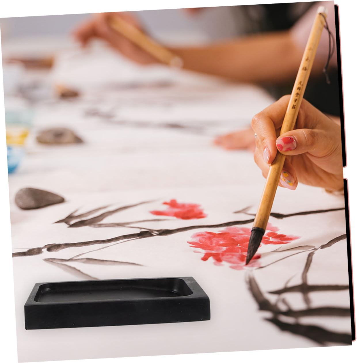 Operitacx 5ensembles Encre Chinoise Set Encre Stick Outil Pratique Pour Écriture Et Peinture Fournitures Pour Étudiants