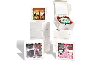 RomanticBaking Small Dessert Boxes for Parties and Weddings