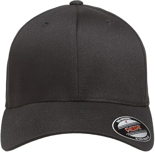 Miniatura 2 de Flexfit - Gorra de béisbol deportiva, ajustada, para hombre Negro