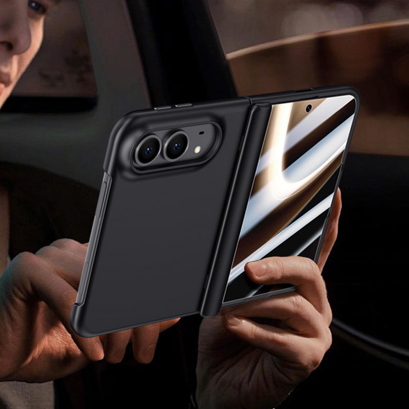 Minimalistyczne etui do iPhone Duo, magnetyczne matowe cienkie tył