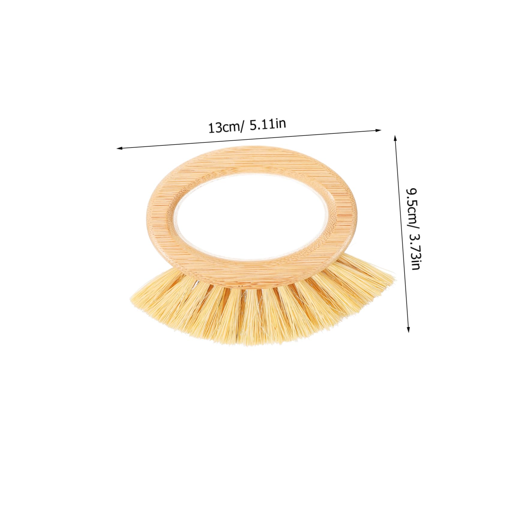 WRITWAA Bamboo Shaving Brush for Men Barber Brush Hair Cutting Tool Men's Shaving Accessories