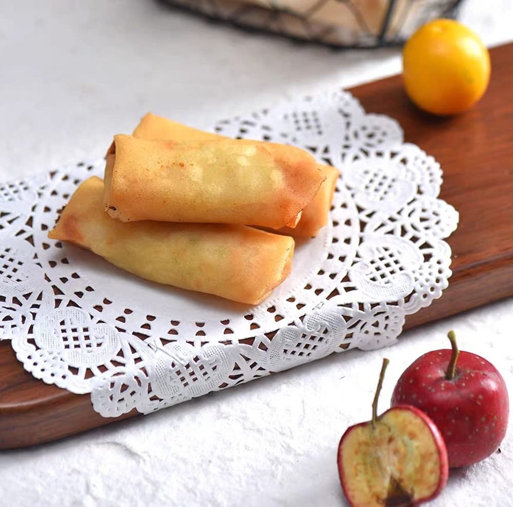 150 sztuk okrągłych podkładek papierowych, 150 cm, okrągłe, papierowe podkładki, maty do ciasta, na wesele, urodziny, ciasto, desery, naczynia, dekoracja żywności
