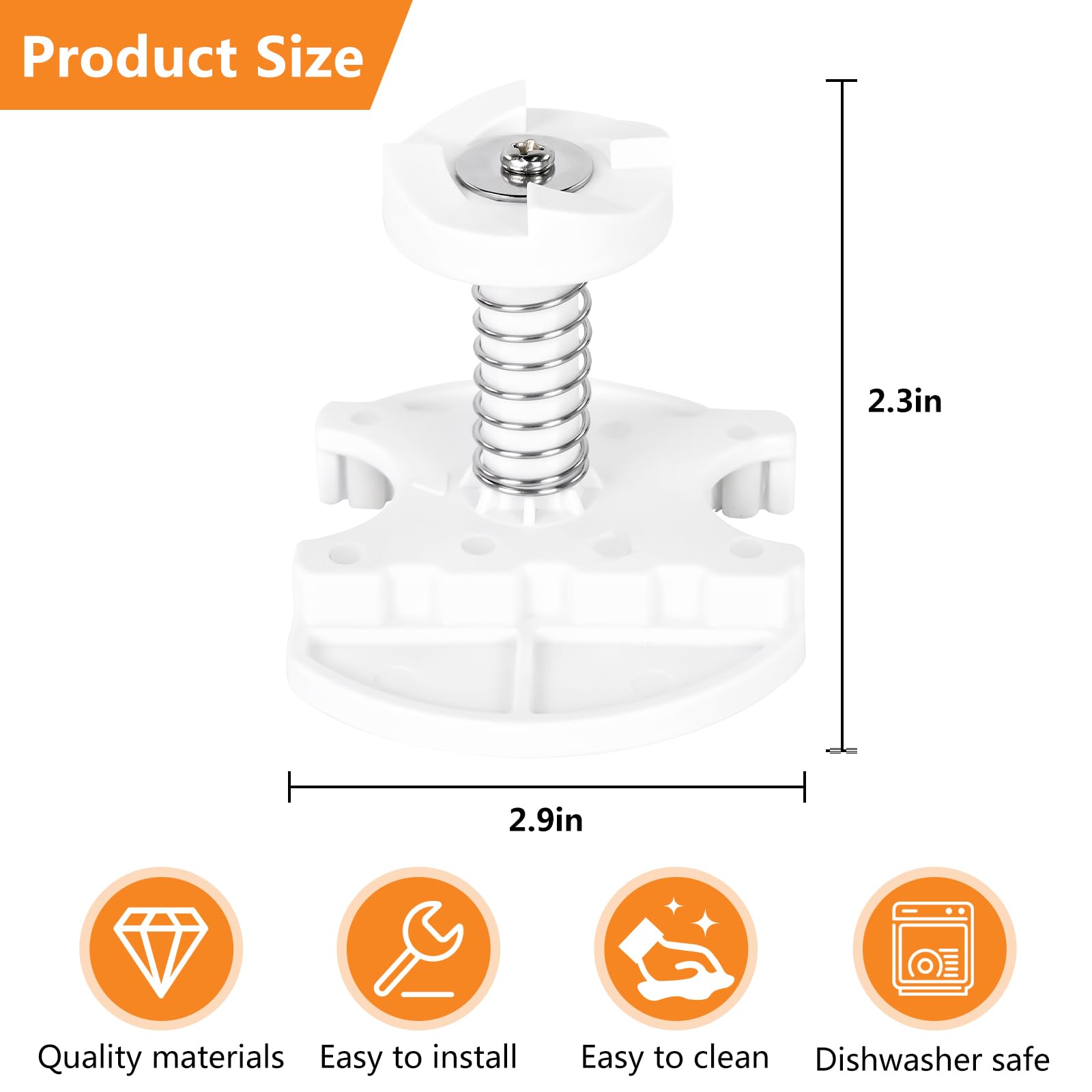 Ice Cream Maker Parts Compatible with KitchenAid Stand Mixer,Ice Cream Drive Attachment, Drive Assembly Replacement Compatible with KitchenAid