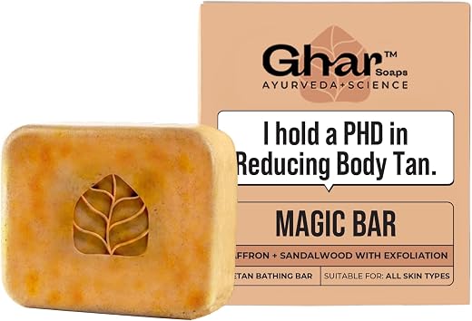 Ghar Soaps Sandalwood & Saffron Bath Soap