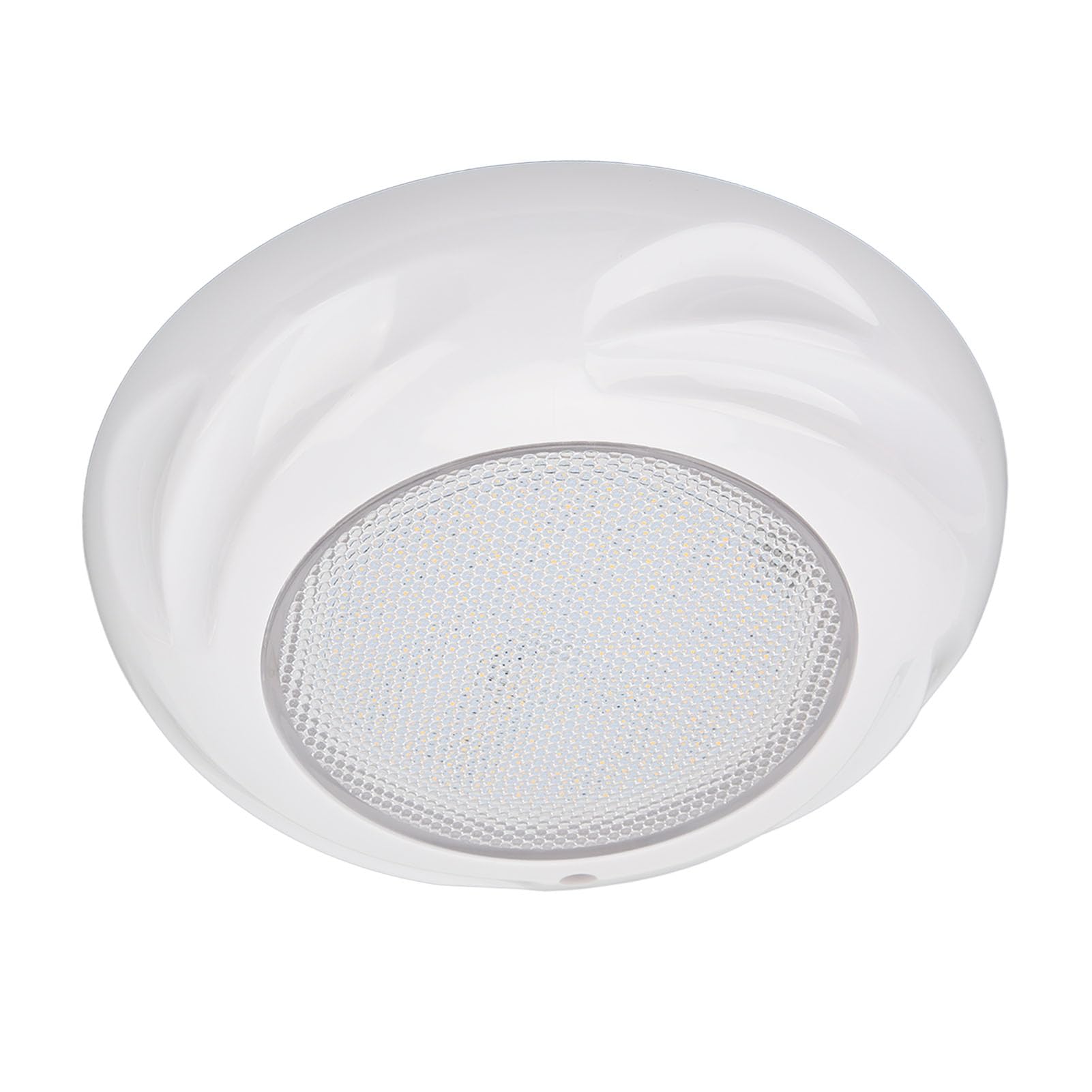 Fafeicy do Basenu Naścienna 18W IP68 Wodoodporna Podwodna LED do Basenów Wysoka jasność Kąt świecenia 120° AC12V z płytą montażową (białe światło)