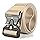 VIDSTW Cinturon Tactico Hombre, Cinturones de Lona de Nailon de Estilo Militar, Cinturón Militar Hombrev 1,5 Pulgadas, Cinturon Trabajo Hombre, para Montañas, Escalar, Entrenar (Caqui)