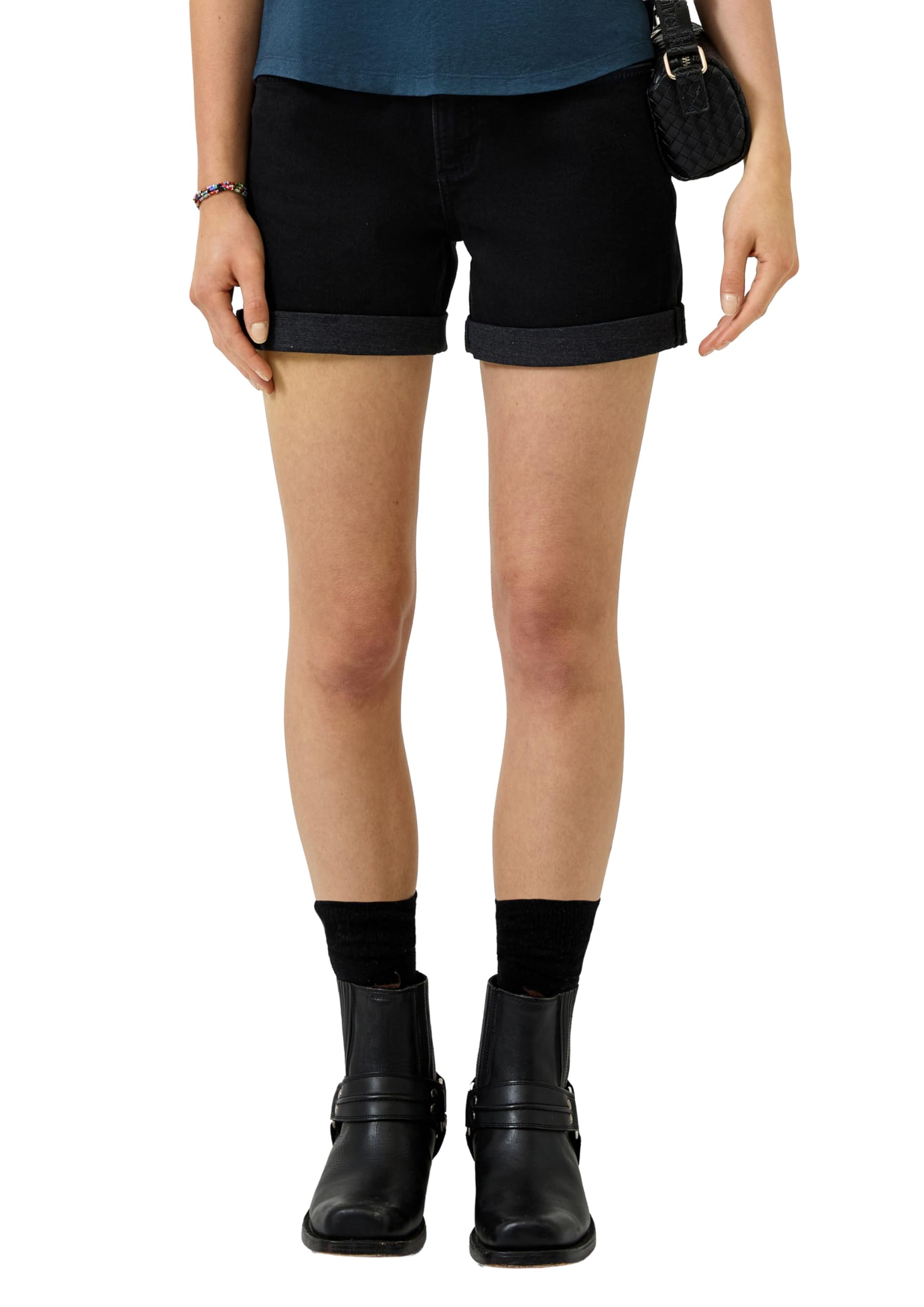QS Jeans-Shorts Abby/Mid Rise/Slim Fit