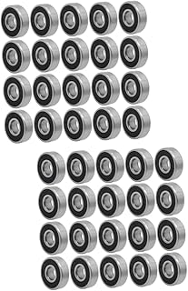 VANZACK Consequência 40 Peças 608 De Esferas De Skate De Roda Placa Deslizante De Longboard De Skate Rolamento Em Miniatura Longboards Mais