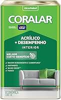 CORALAR ACRÍLICO MAIS DESEMPENHO AREIA 18L - CORAL