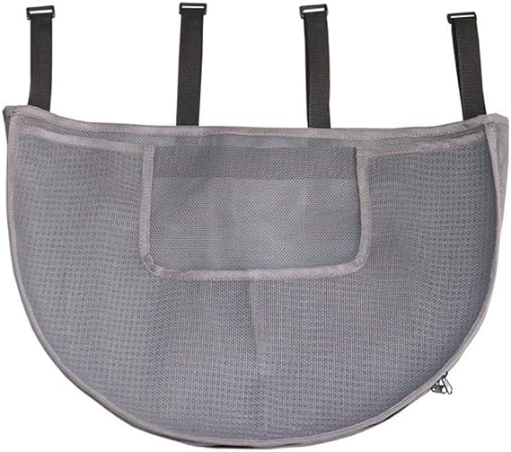 ZiStarlilife Sac Filet Mural XL à Ouverture Triangulaire et Fond Zippé