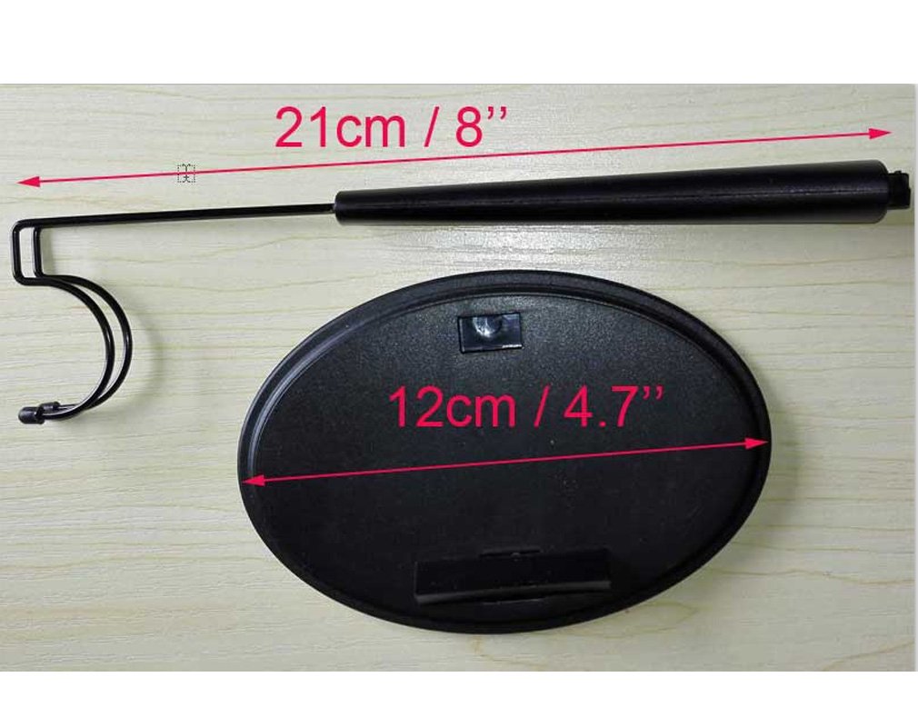 XIAONAN Lot de 5 supports noirs pour figurines d'action à l'échelle 1/6 30,5 cm