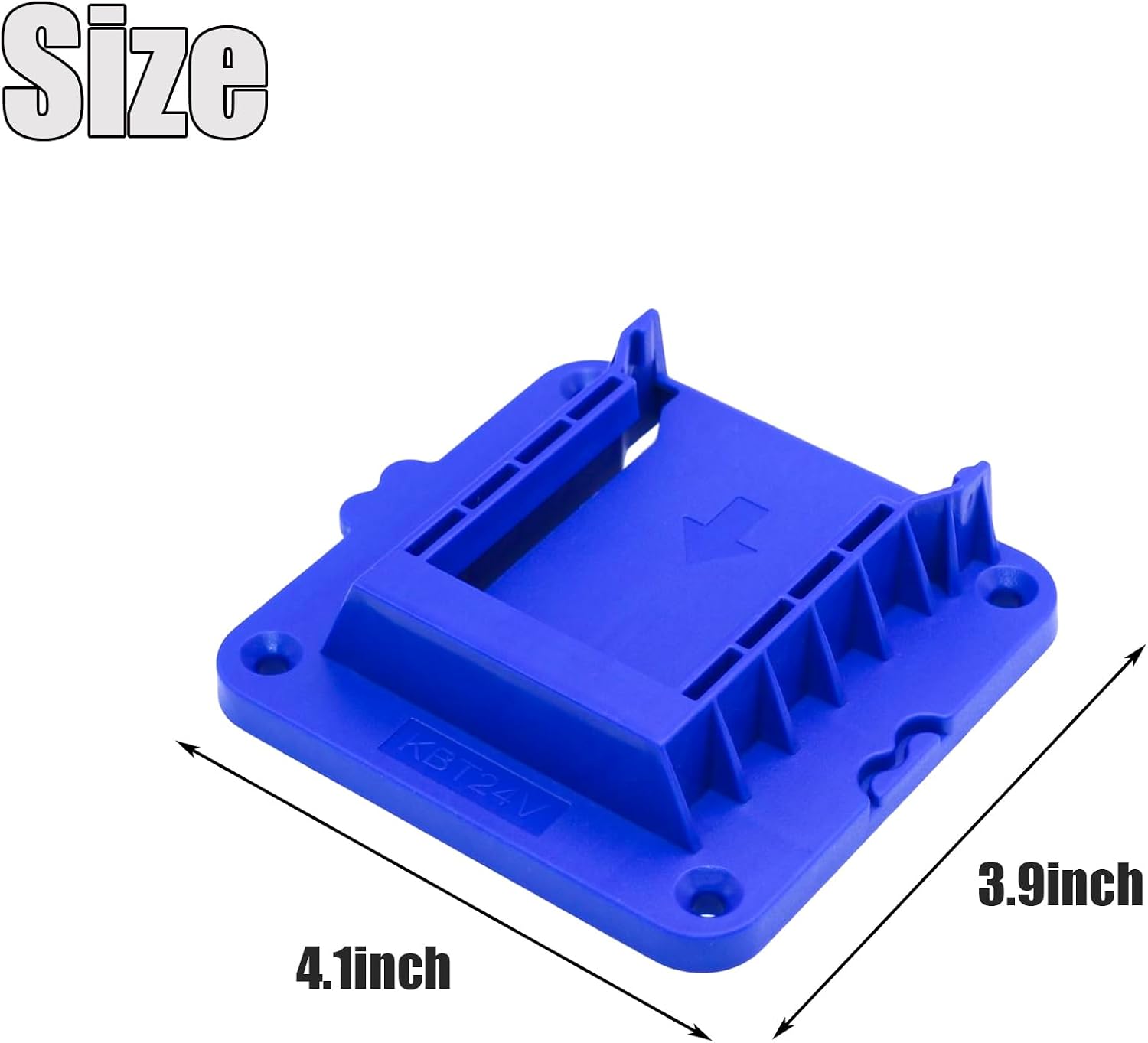 5PCS Battery Holder Compatible with Kobalt 24V Battery Storage Bracket Compatible with KB624-03 KB524-03 KB424-03 KB224-03