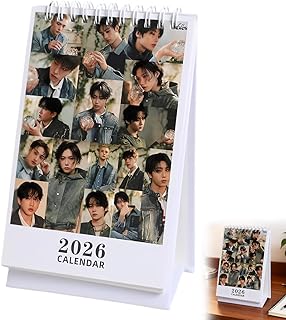 Comprar Stray Kids Desk Calendar 2026 K-Pop Calendar Para New Year Holiday(Sk2)