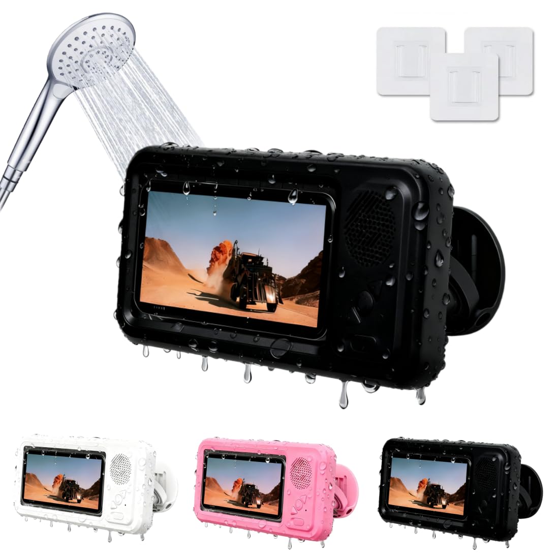 Support téléphone étanche Aqua Play anti-humidité et haut-parleur