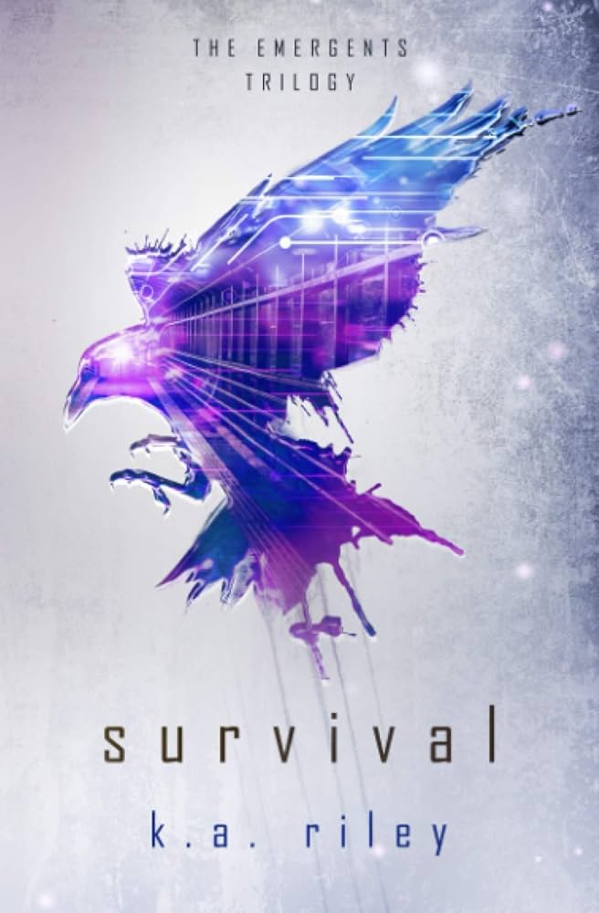 Young adult survival dystopian novel cover for teen readers