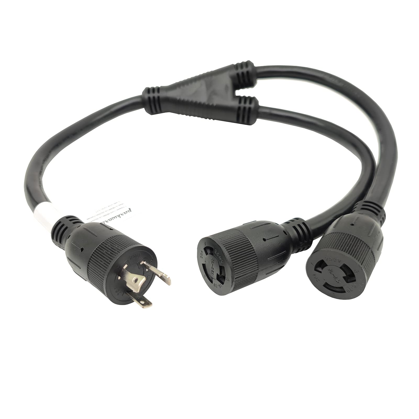 カレイドアリウープ Amazon.com: Parkworld 885187 L6-20 Y Splitter Cord for PDU and UPS
