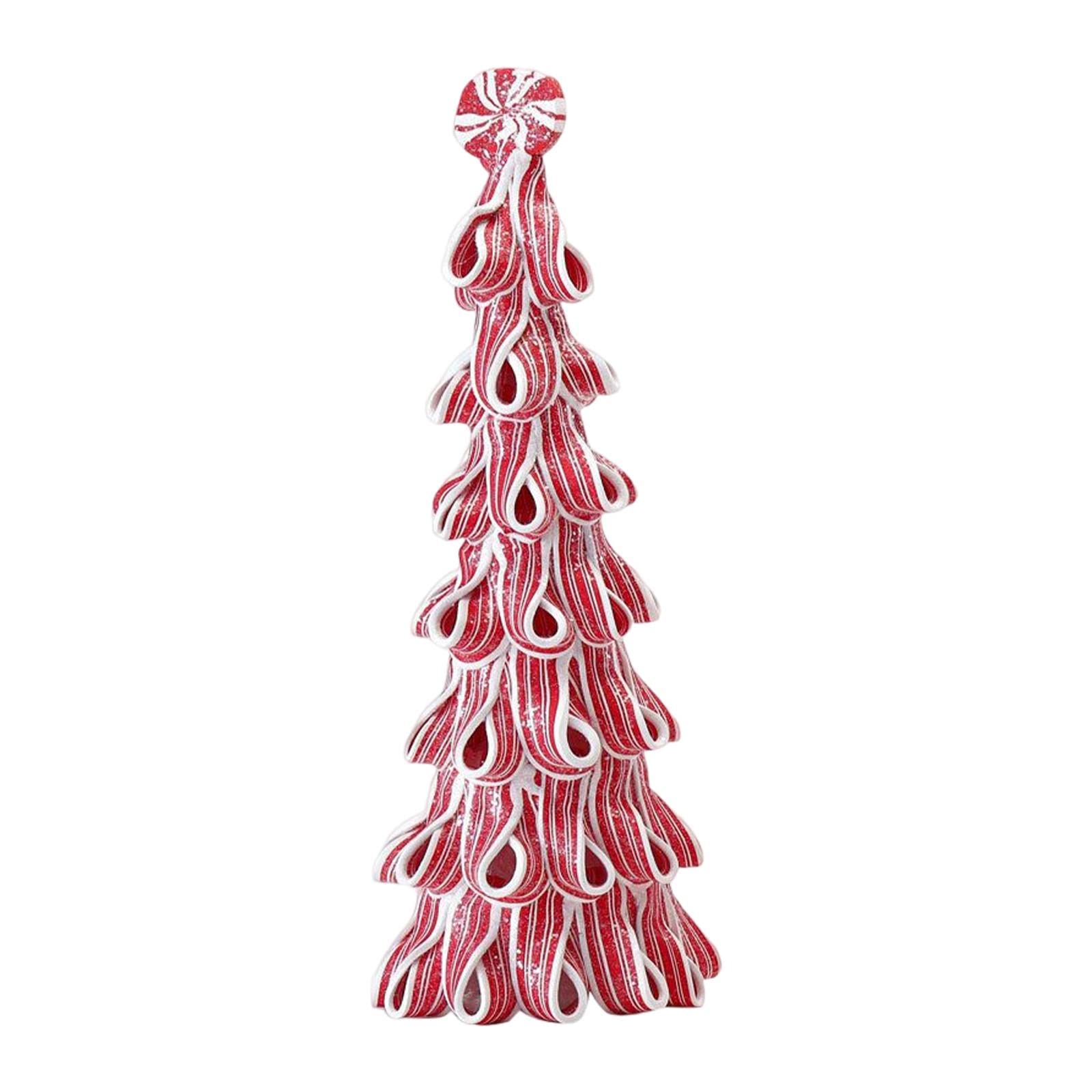 predolo Adorno Navideño en Miniatura para Escritorio, Color Brillante, 31 Cm de Altura, Decoración de Mesa, Centro de Mesa, Decoración Navideña para El Hogar.