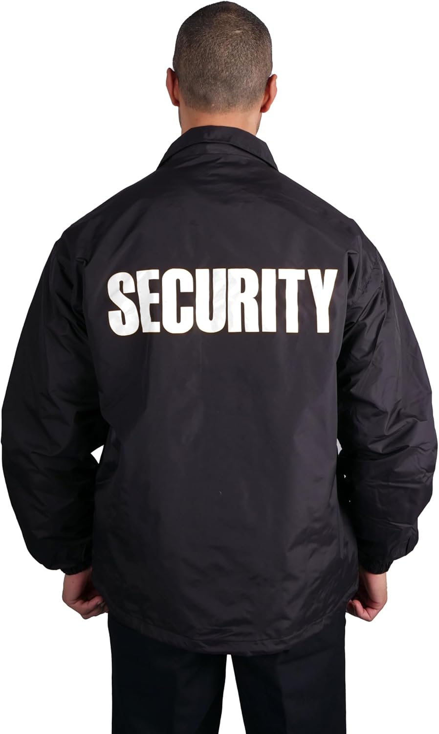 First Class 100% Nylon Windbreaker with Security I.D I - Image 2