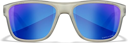 Miniatura 3 de Wiley X Ovation Captivate - Lentes de sol polarizados, lentes de seguridad para hombres y mujeres, protección ocular UV para tiro, pesca, ciclismo y