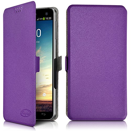 Seluxion - Etui de Protection et Porte-Carte Universel M Couleur Violet pour Logicom L-egant One-R