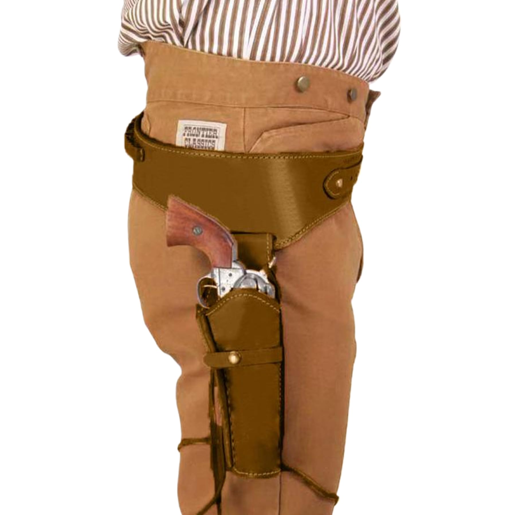 Ceinture de Pistolet de Cowboy en PU, Ceinture Occidentale avec Support Revolver Double, Ceintures occidentales Taille Unique pour Hommes, Costume Steampunk pour Halloween Cosplay Party (MARR Ceinture de Pistolet de Cowboy en PU, Ceinture Occidentale avec Support Revolver Double, Ceintures occidentales Taille Unique pour Hommes, Costume Steampunk pour Halloween Cosplay Party (MARR