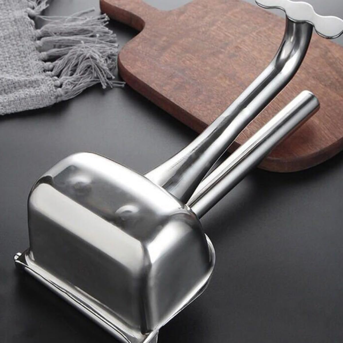 MAGICLULU Spremiagrumi Argento in Acciaio Inox Manuale Facile da Pulire, Impugnatura Comoda per Frutta per Casa