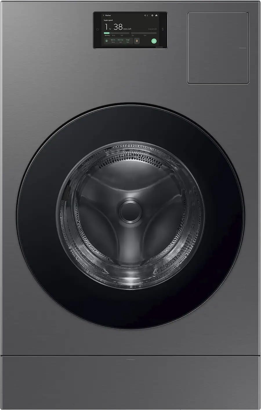 WD53DBA900HZ Bespoke 5.3 Cu. Ft. Dark Steel Front Load All-in-One Washer/Dryer Combo
