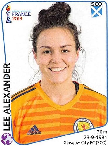2019 Panini FIFA Women's World Cup France Album Stickers (Individual Sticker Only) Soccer #273 Lee Alexander Scotland 2 Inch by 2 12 Inch