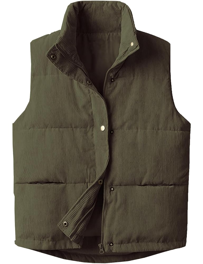 ジャケット・アウター DIESEL Corduroy Sidezip Puffer Vest ジャケット・アウター DIESEL Corduroy Sidezip Puffer Vest