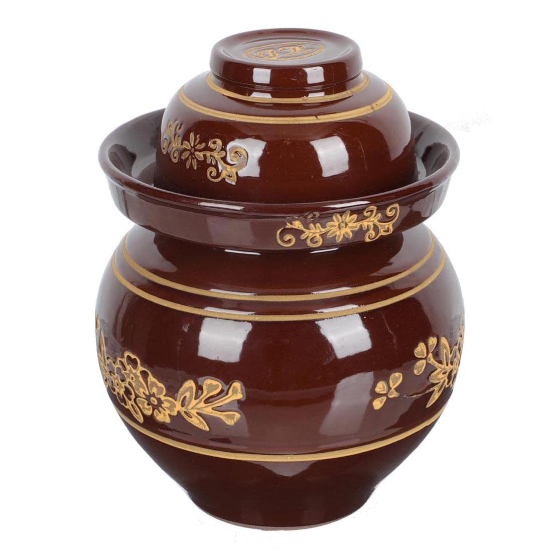 Słoik na pikle, tradycyjny chiński słoik na pikle, Pojemniki na kimchi, słoiki do marynowania, garnki fermentacyjne, ceramiczne słoiki do kimchi, słoiki do fermentacji warzyw, słoiki kuchenne, pojemni