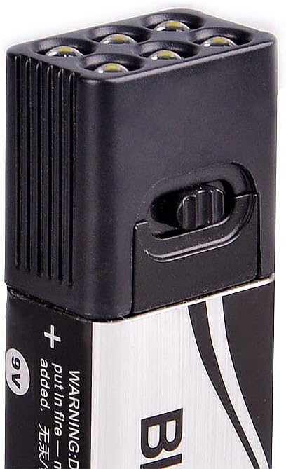 Lixada Handheld Ultra-Bright Mini LED Flashlight - Compact, Waterproof, Portable, 3 Light Modes - Perfect for Camping, Hiking, Emergency and Everyday Use (Black-1pcs)