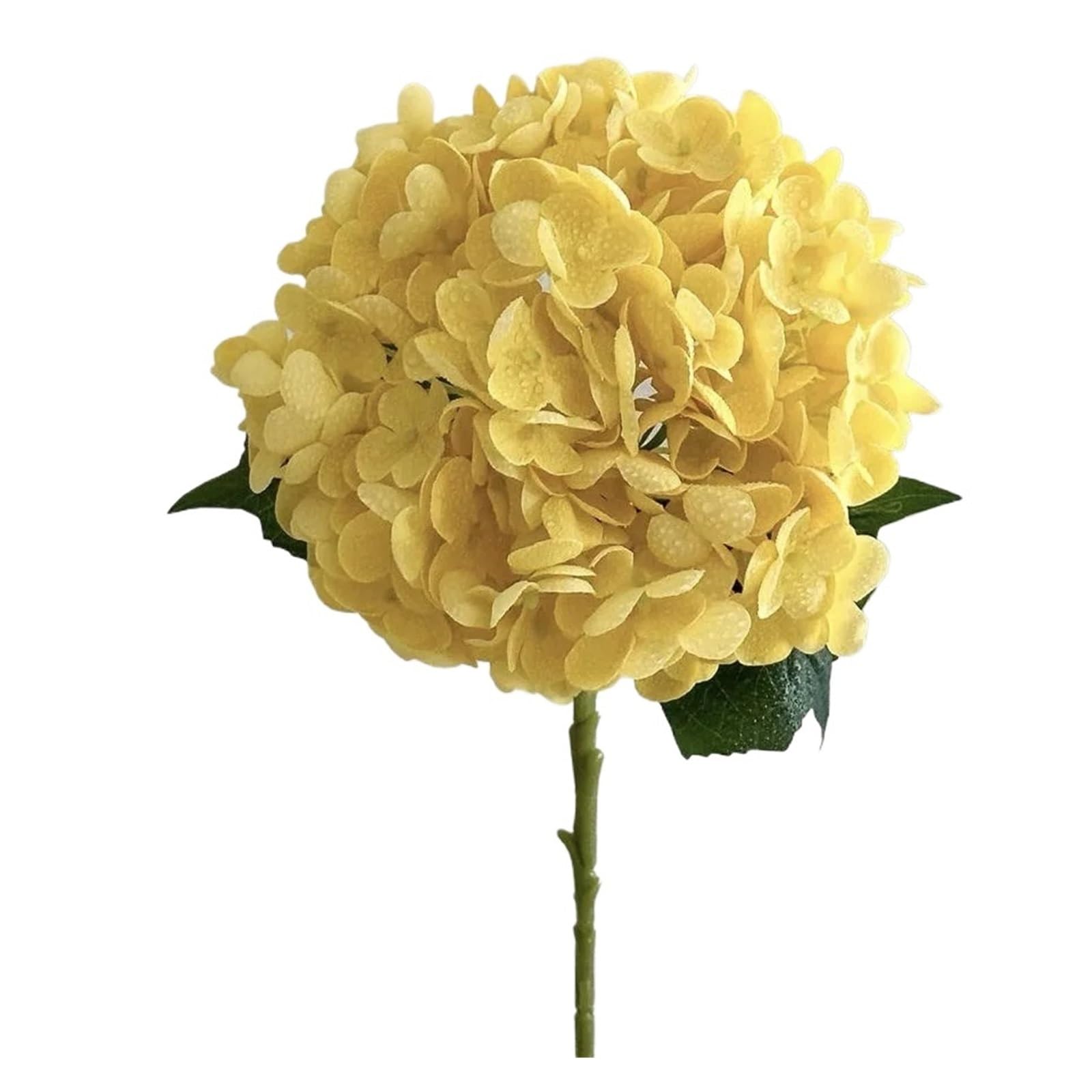 Casetlong 5Pcs Artificial Flowers Wedding Decoration Bouquet Home Living Room Ornaments(Yellow)