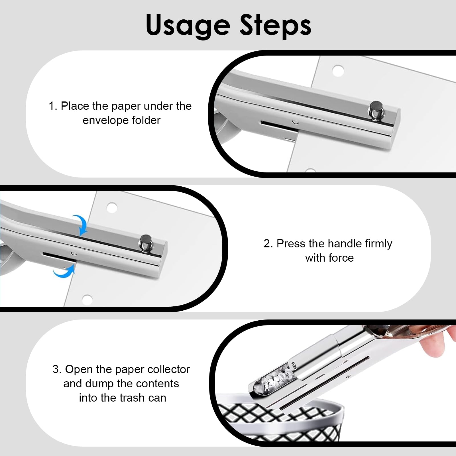 Perforatrice Decorativa a 1 Foro da 3mm, Foratrice per Carta Resistente per Fogli, Cartoncino e PVC, Accessori per l’Ufficio Essenziali, Ideale per Fai da Te e Organizzazione